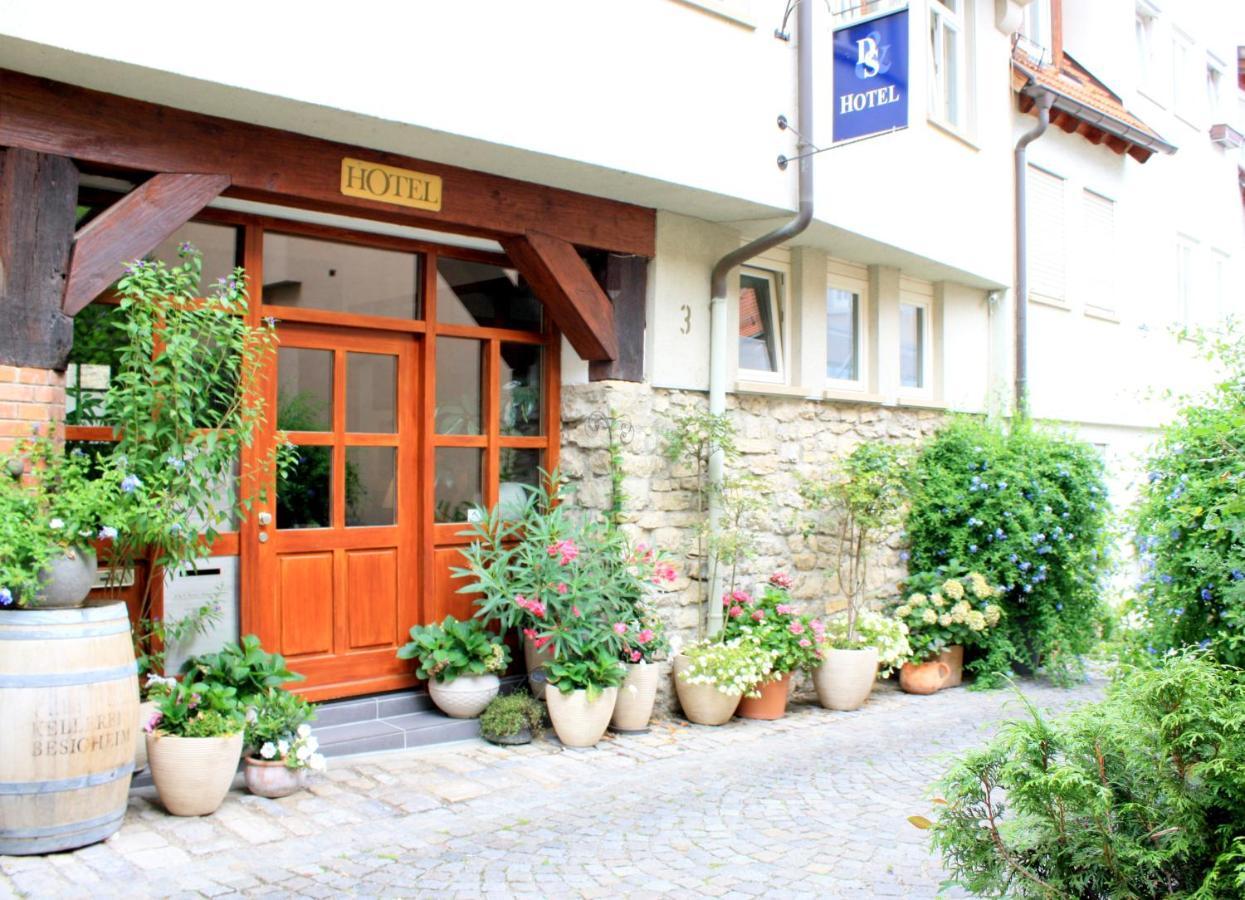 D & S Hotel & Ferienwohnungen Besigheim Eksteriør billede