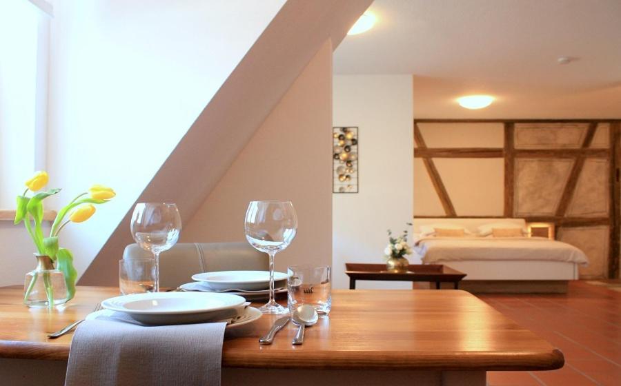 D & S Hotel & Ferienwohnungen Besigheim Eksteriør billede